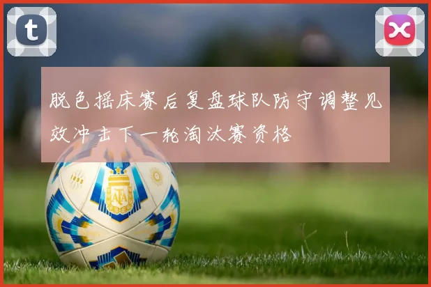 脱色摇床赛后复盘球队防守调整见效冲击下一轮淘汰赛资格